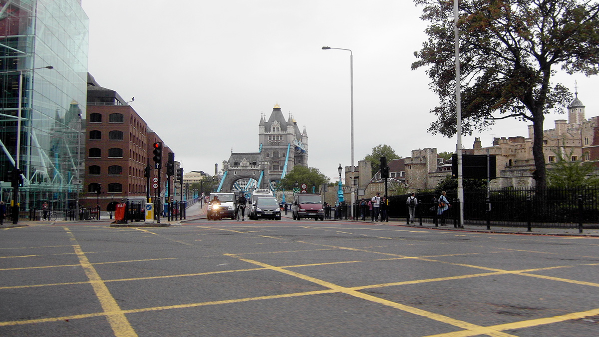 Tower Bridge, Frontalansicht